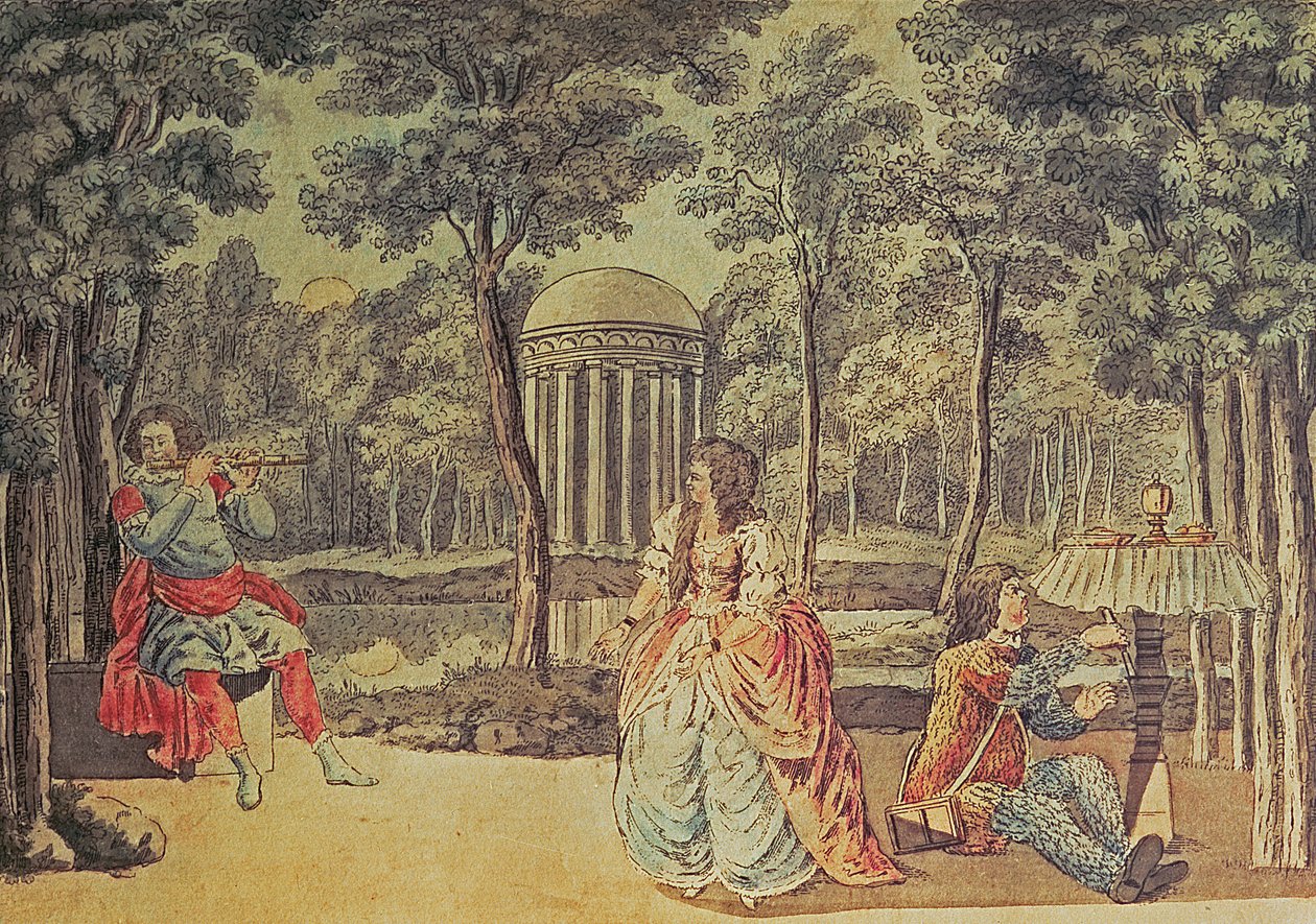 Pamina! Jsi tady! Dobrý Bože!, dějství II, z „Kouzelné flétny“ od Wolfganga Amadea Mozarta (1756-91) od Joseph and Peter Schaffer