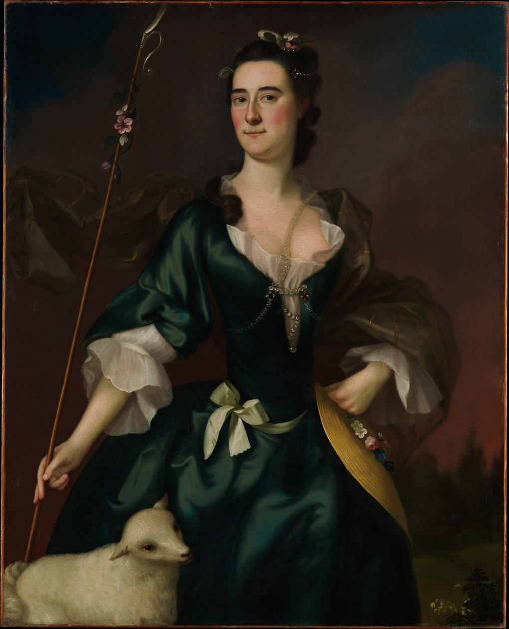 Portrét Mary Sylvester od Joseph Jonathan Blackburn