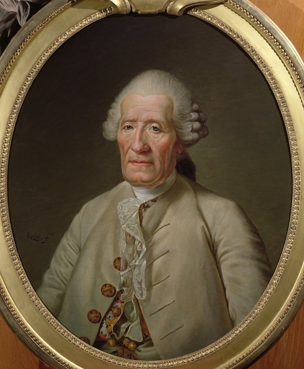 Jacques de Vaucanson (1709-82) 1784 od Joseph Boze