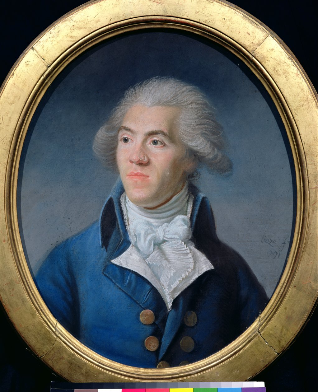 Portrét pravděpodobně Antoine Barnave (1761-93) 1791 (pastel na papíře) od Joseph Boze