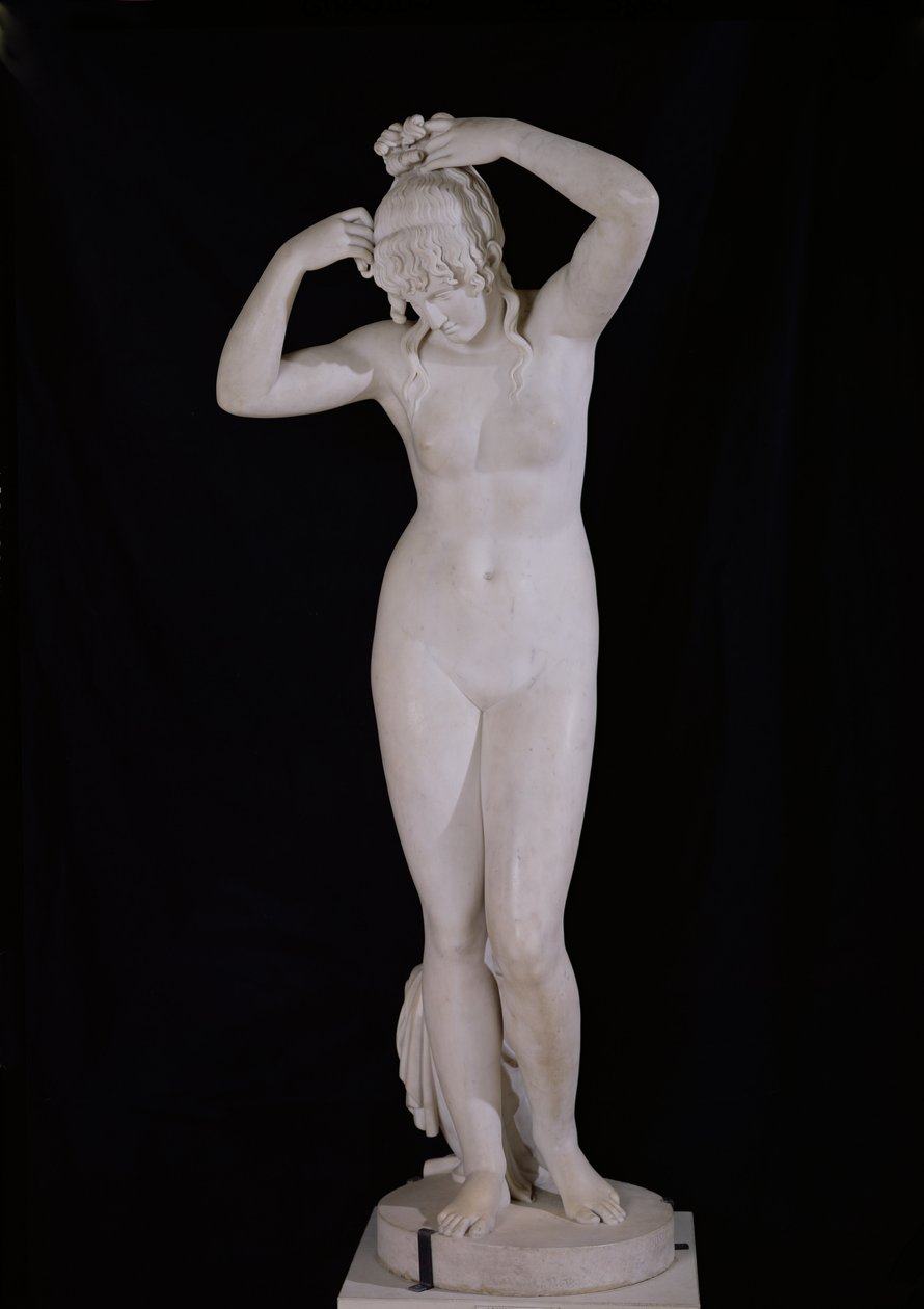 The Bather, 1808 (mramor) od Joseph Charles Marin