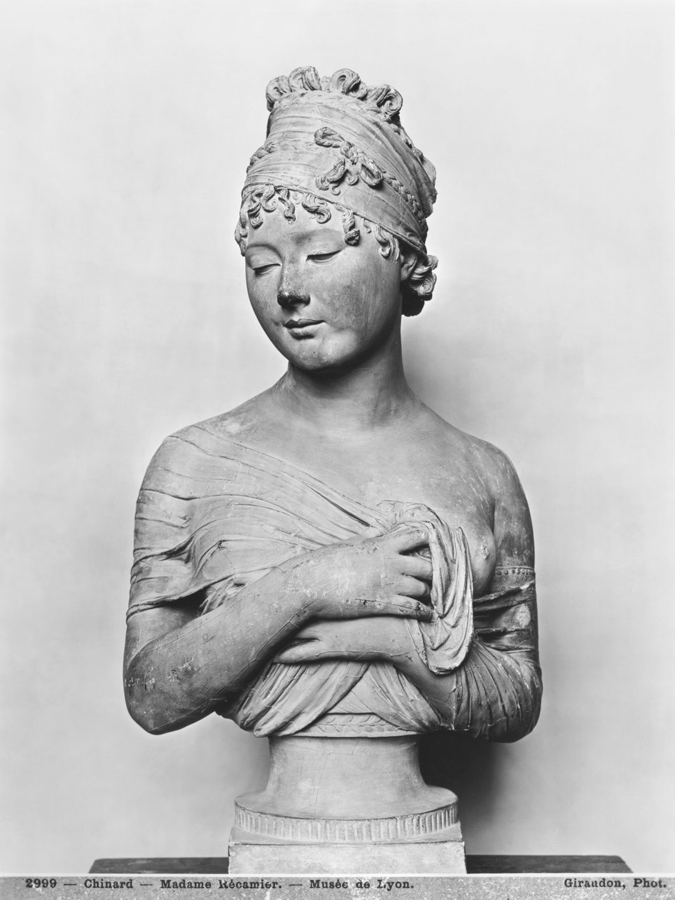 Juliette Recamier (1777-1849) c.1805-06 (mramor) (viz také 242735) od Joseph Chinard