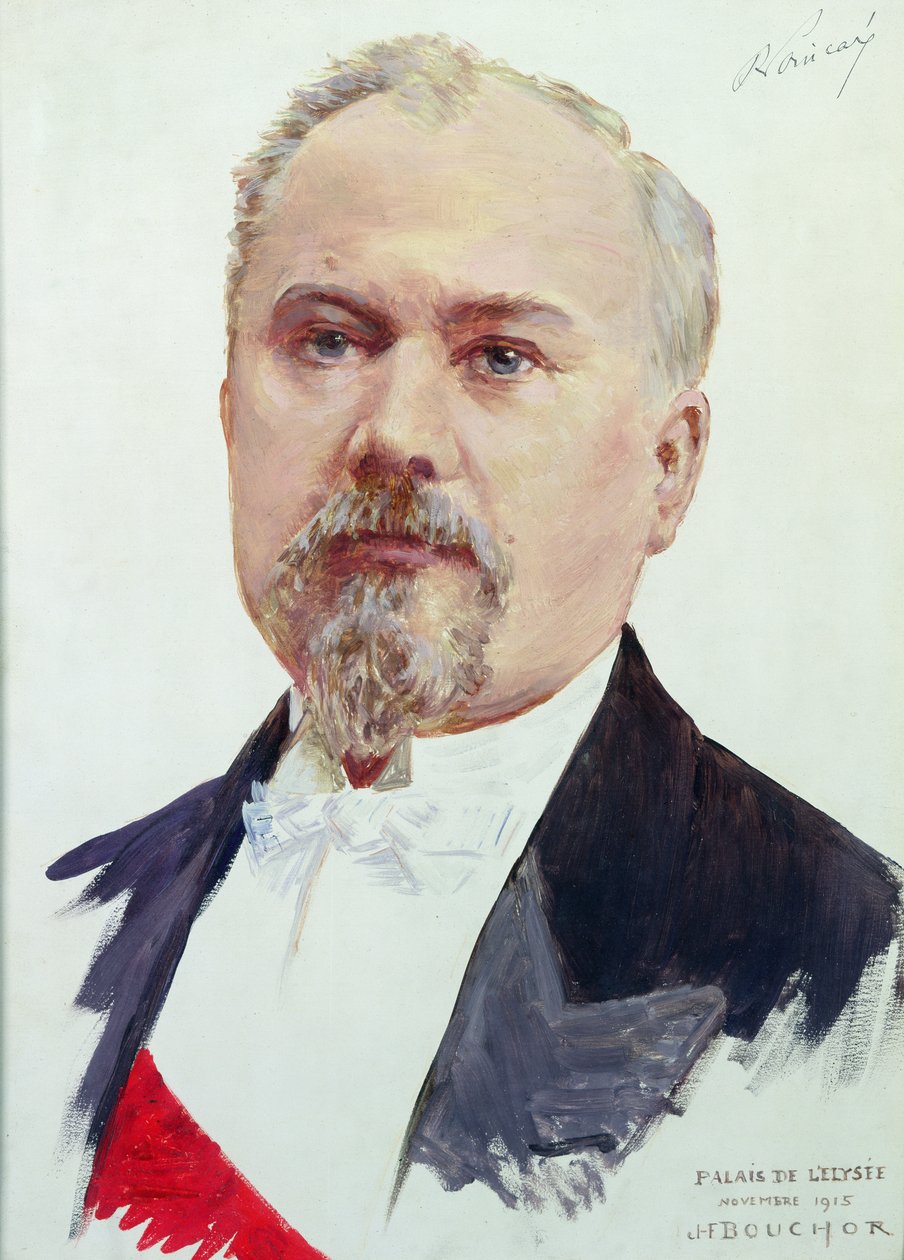 Portrét Raymonda Poincareho (1860-1934) 1915 od Joseph Felix Bouchor