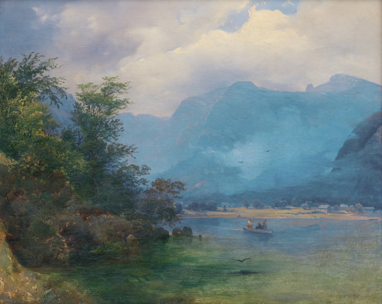 Alpská krajina od Joseph Holzer