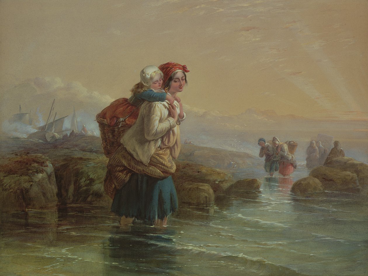 Krevety, 19. století od Joseph John Jenkins