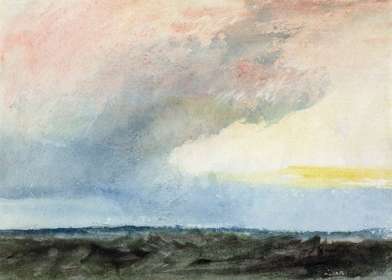 Bouře na moři od Joseph Mallord William Turner