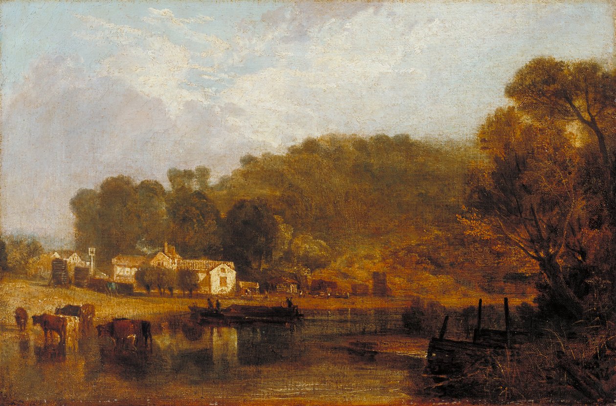 Cliveden na Temži od Joseph Mallord William Turner