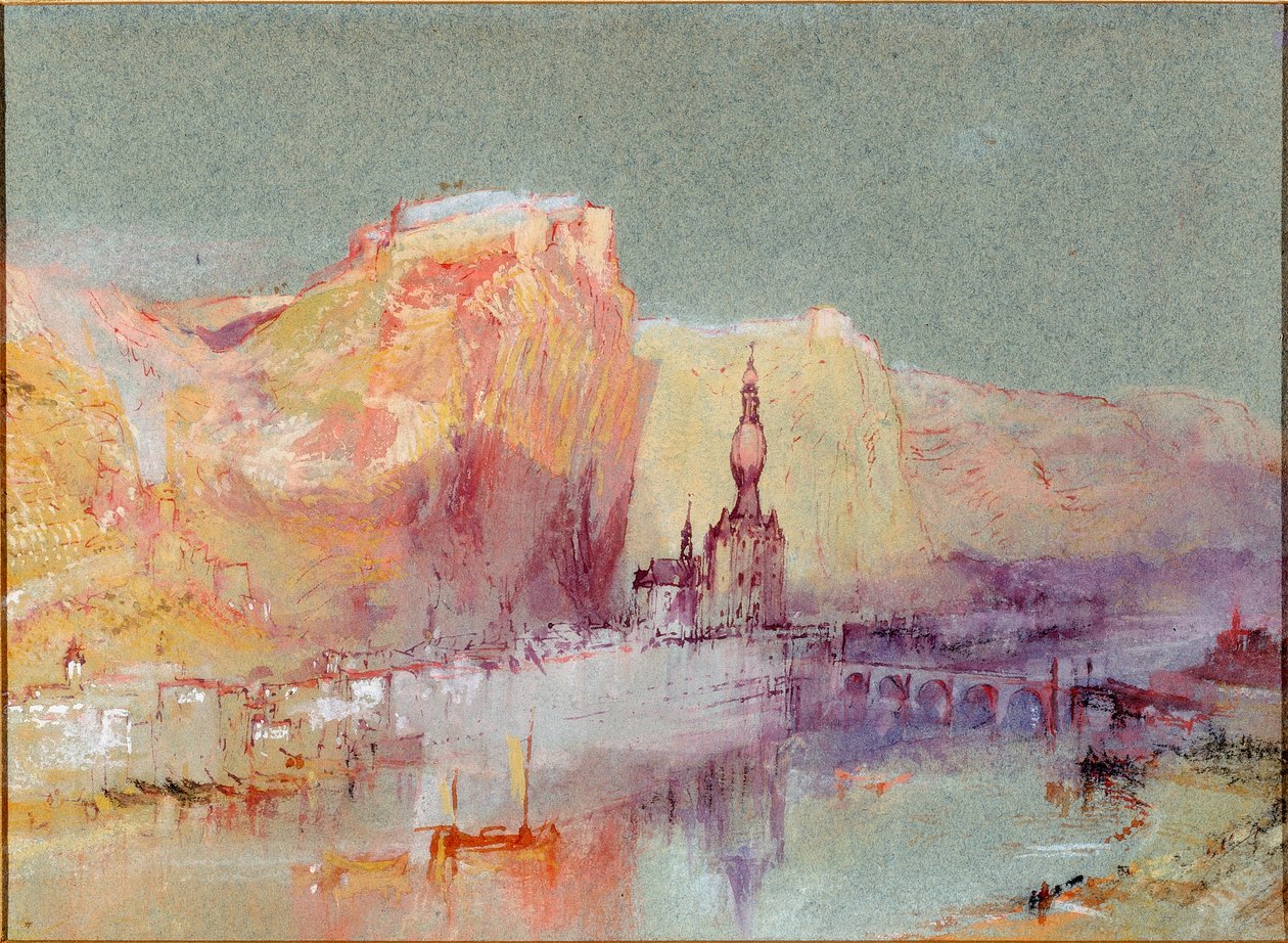 Dinant sur Meuse (barva těla) od Joseph Mallord William Turner