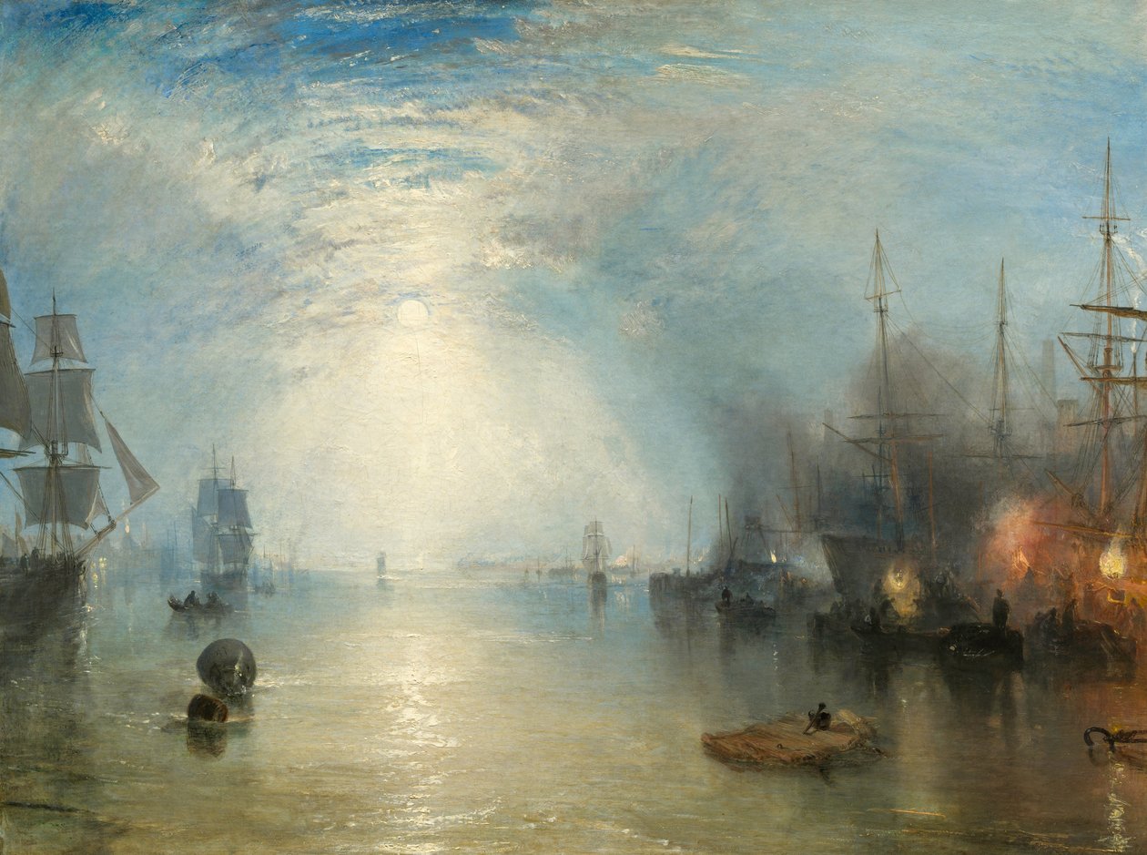 Keelmen Heaving in Coals od Moonlight od Joseph Mallord William Turner