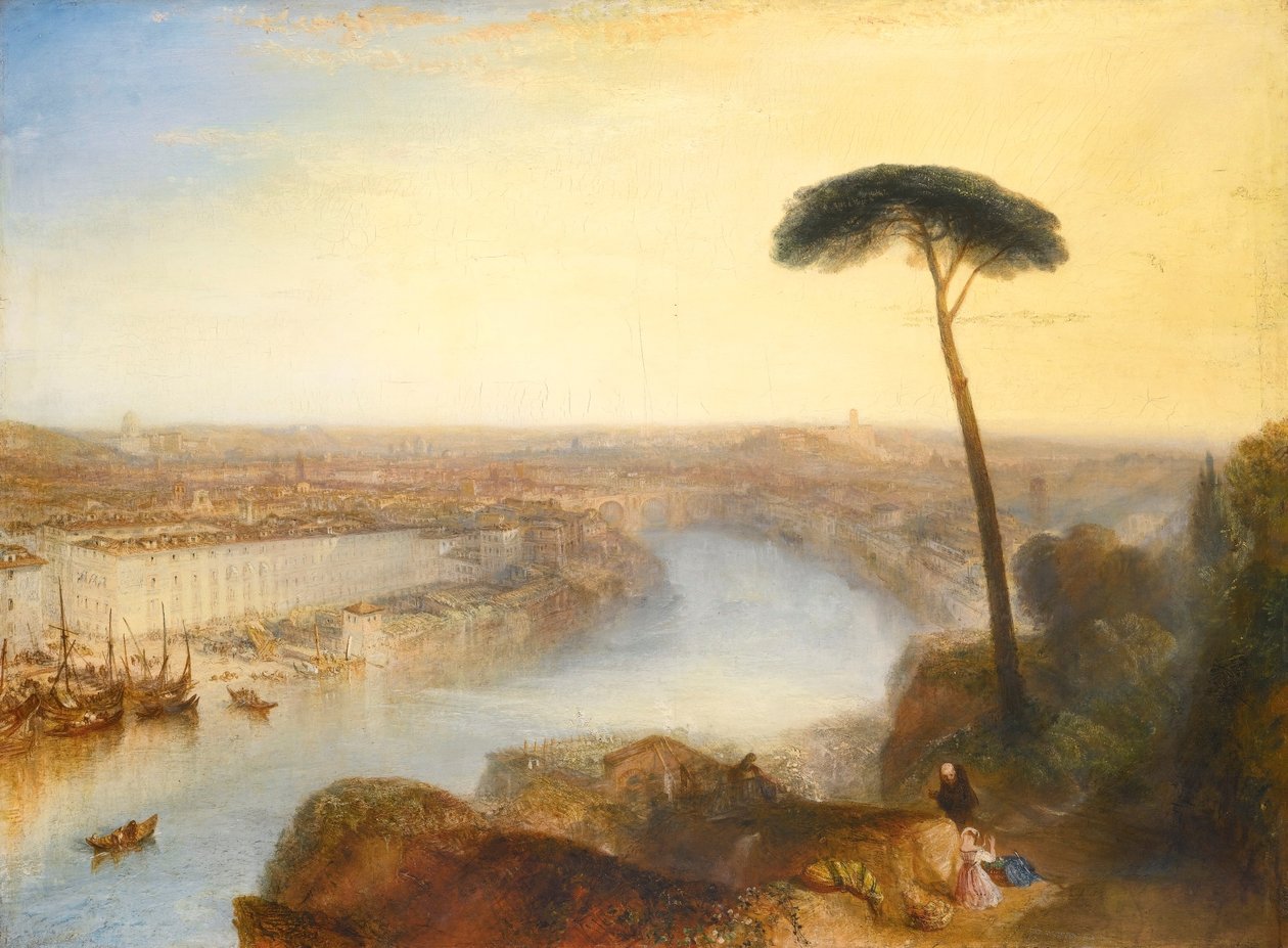 Řím, z hory Aventine od Joseph Mallord William Turner