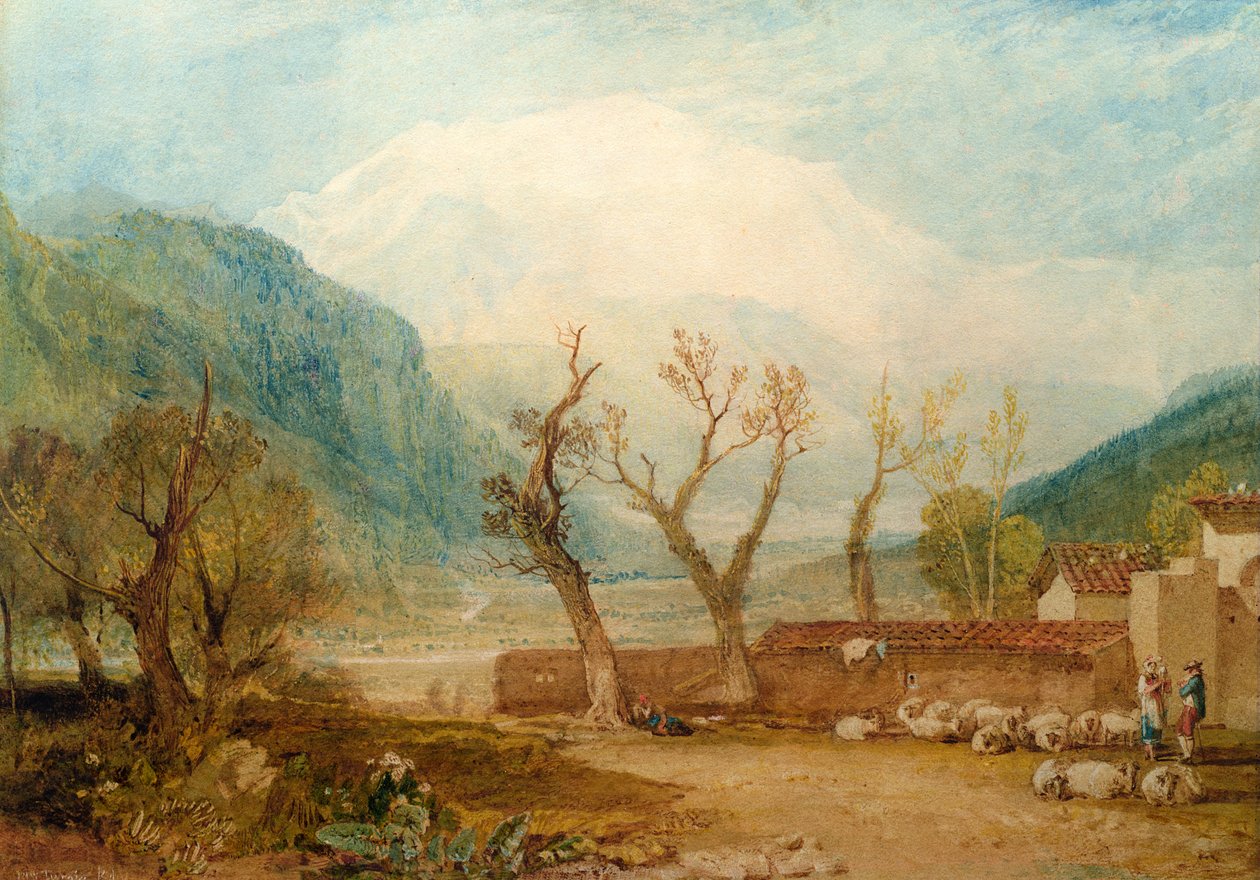Sallanches od Joseph Mallord William Turner