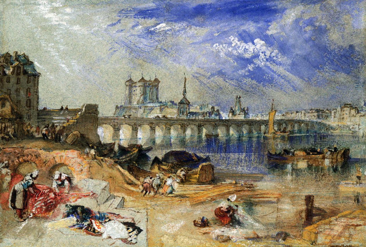 Saumur od Joseph Mallord William Turner