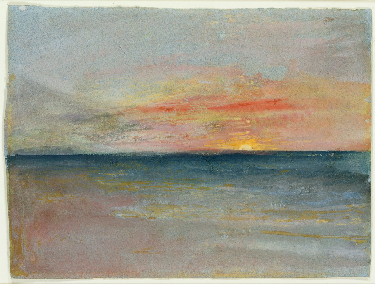 Studie oblohy od Joseph Mallord William Turner