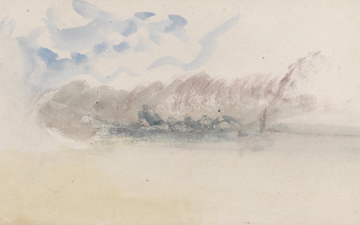 Skicář kanálu od Joseph Mallord William Turner