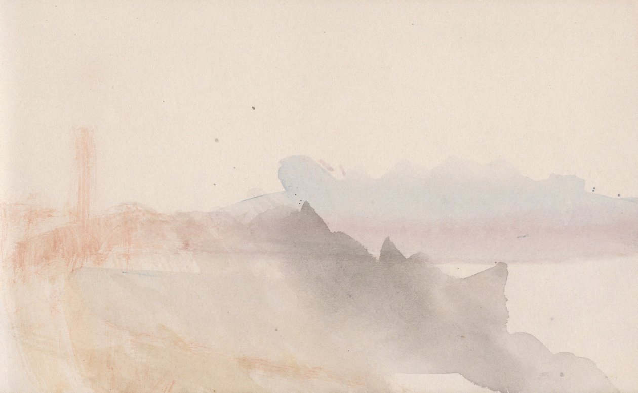 Skicář kanálu od Joseph Mallord William Turner