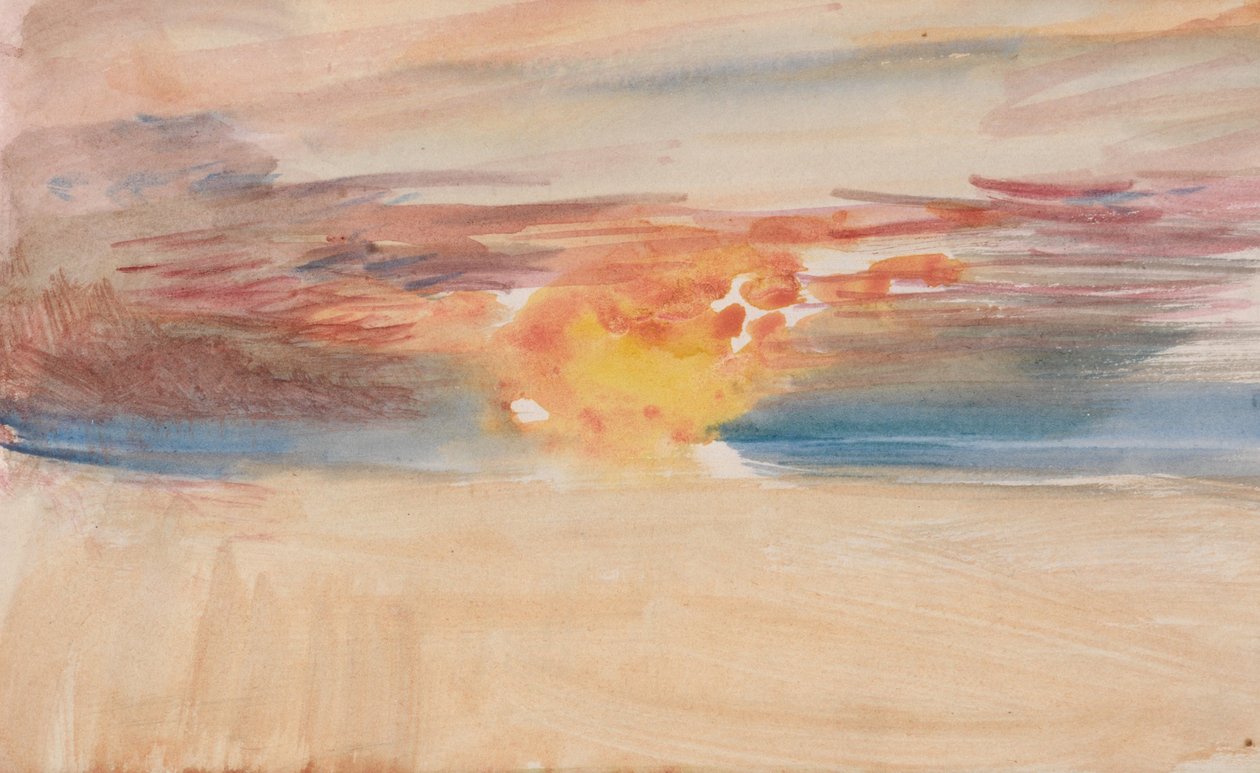 Skicář kanálu od Joseph Mallord William Turner
