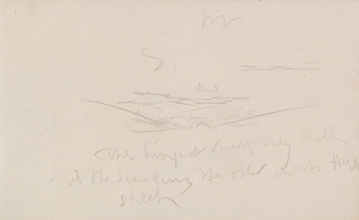 Skicář kanálu od Joseph Mallord William Turner