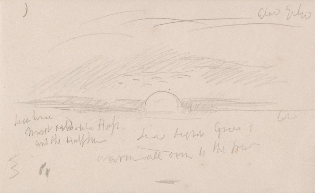 Skicář kanálu od Joseph Mallord William Turner