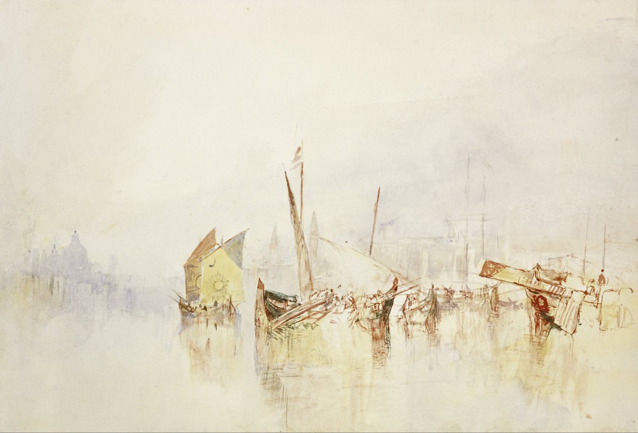 Slunce Benátek od Joseph Mallord William Turner
