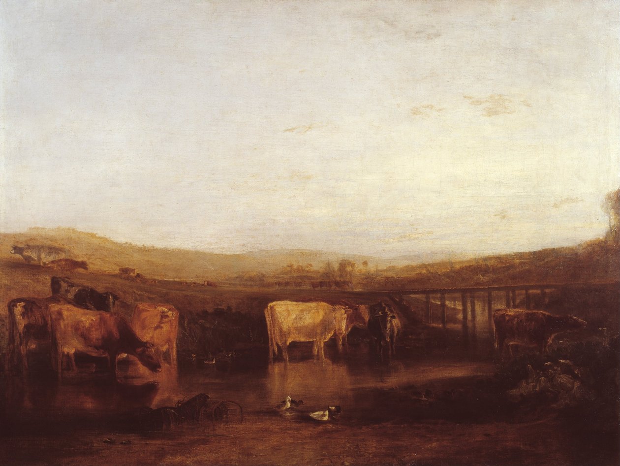 Svaz Temže a Isis (Dorchester Mead, Oxfordshire) od Joseph Mallord William Turner