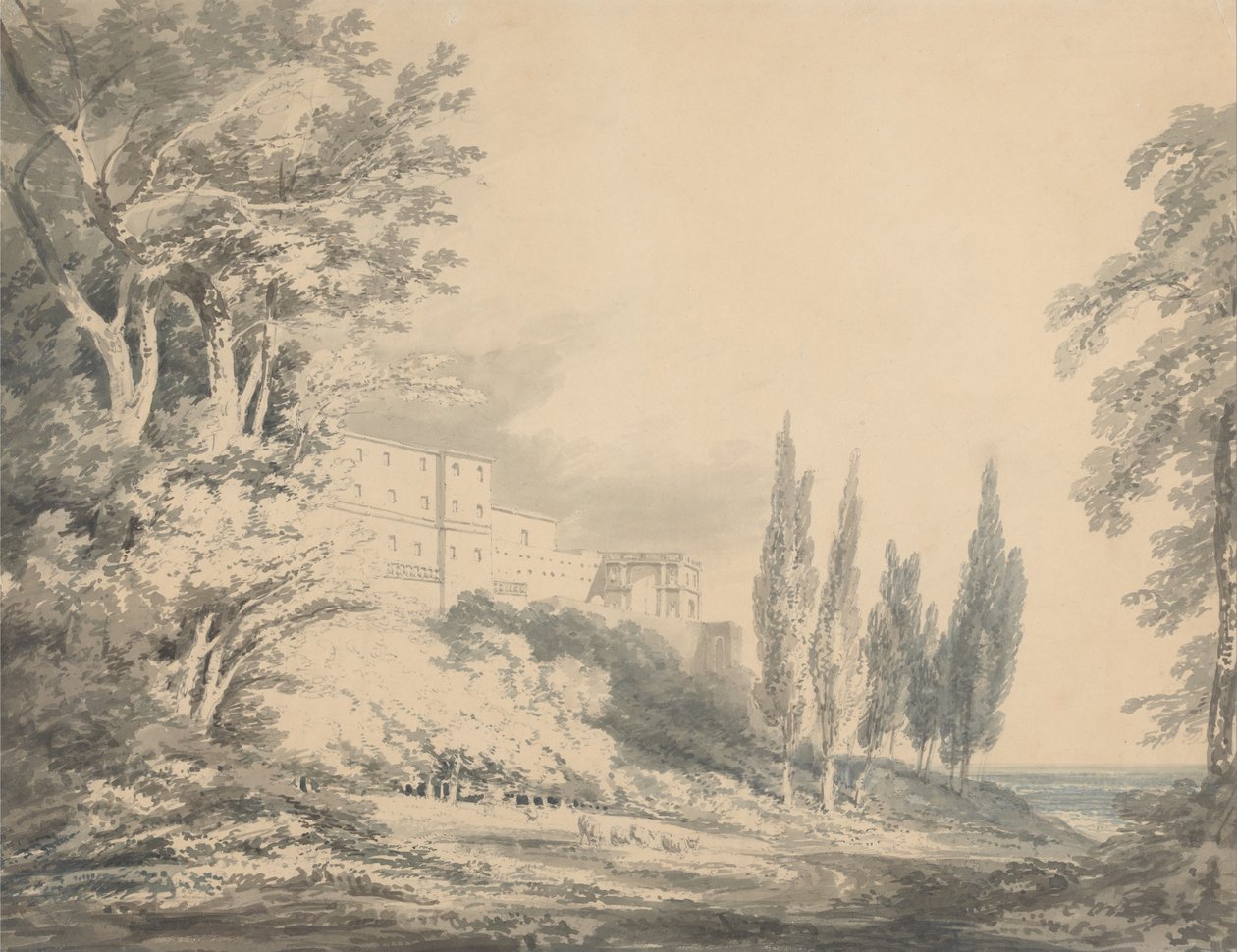 východní vila od Joseph Mallord William Turner