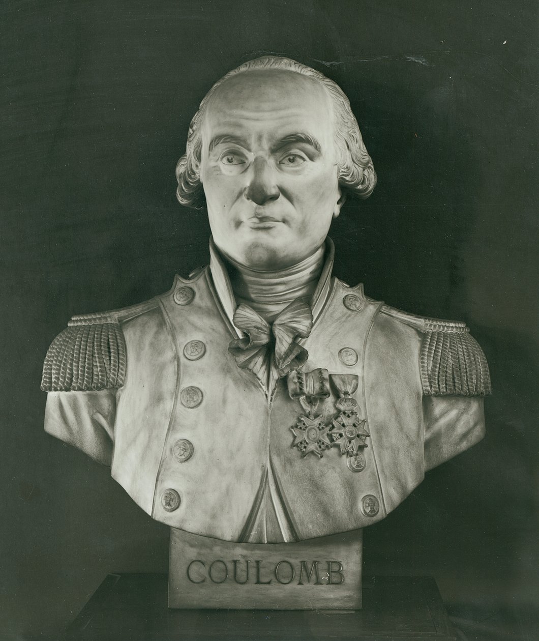 Busta Charlese de Coulomb (1736-1806) od Joseph Marius Ramus