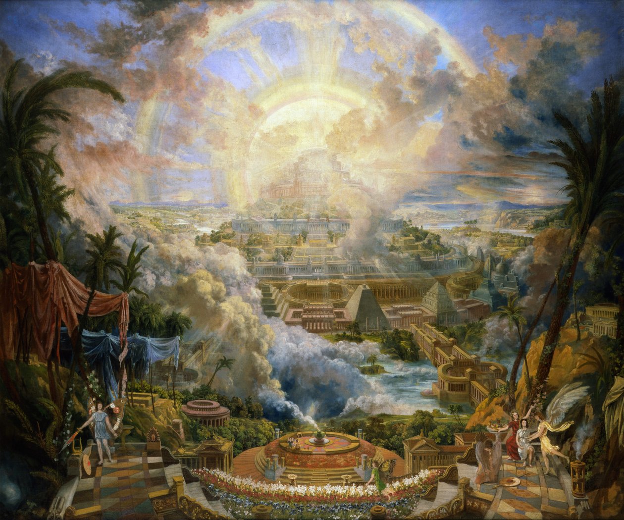 Hora kongregace, 1818 od Joseph Michael Gandy