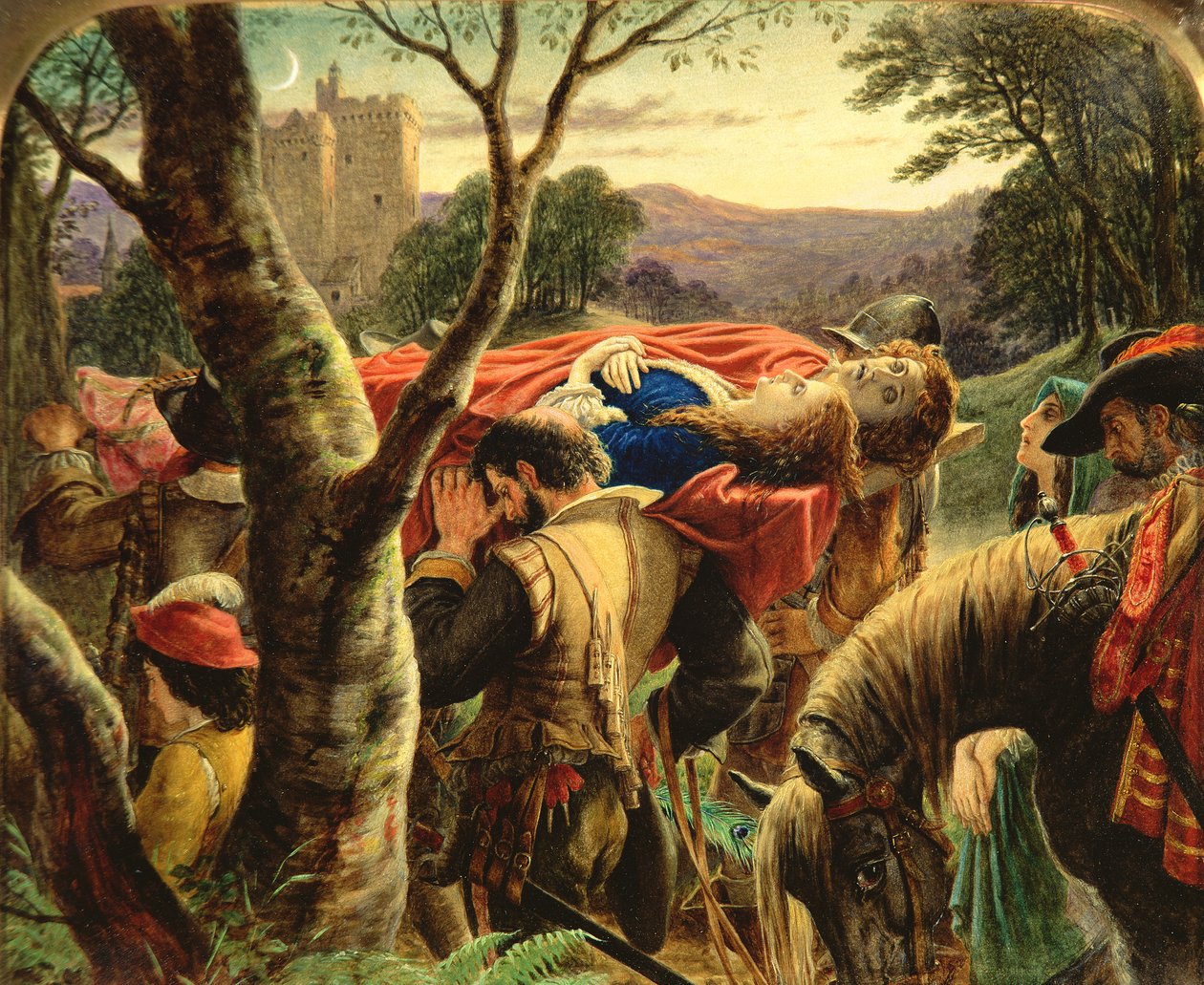 Dowie Dens of Yarrow od Joseph Noel Paton