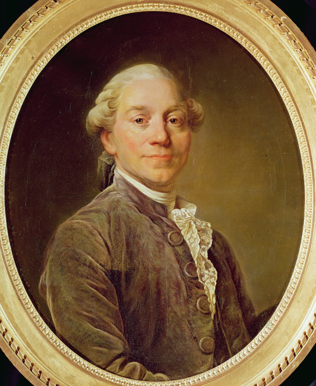 Portrét Antoina Thomase (člen Francouzské akademie) od Joseph Siffred Duplessis