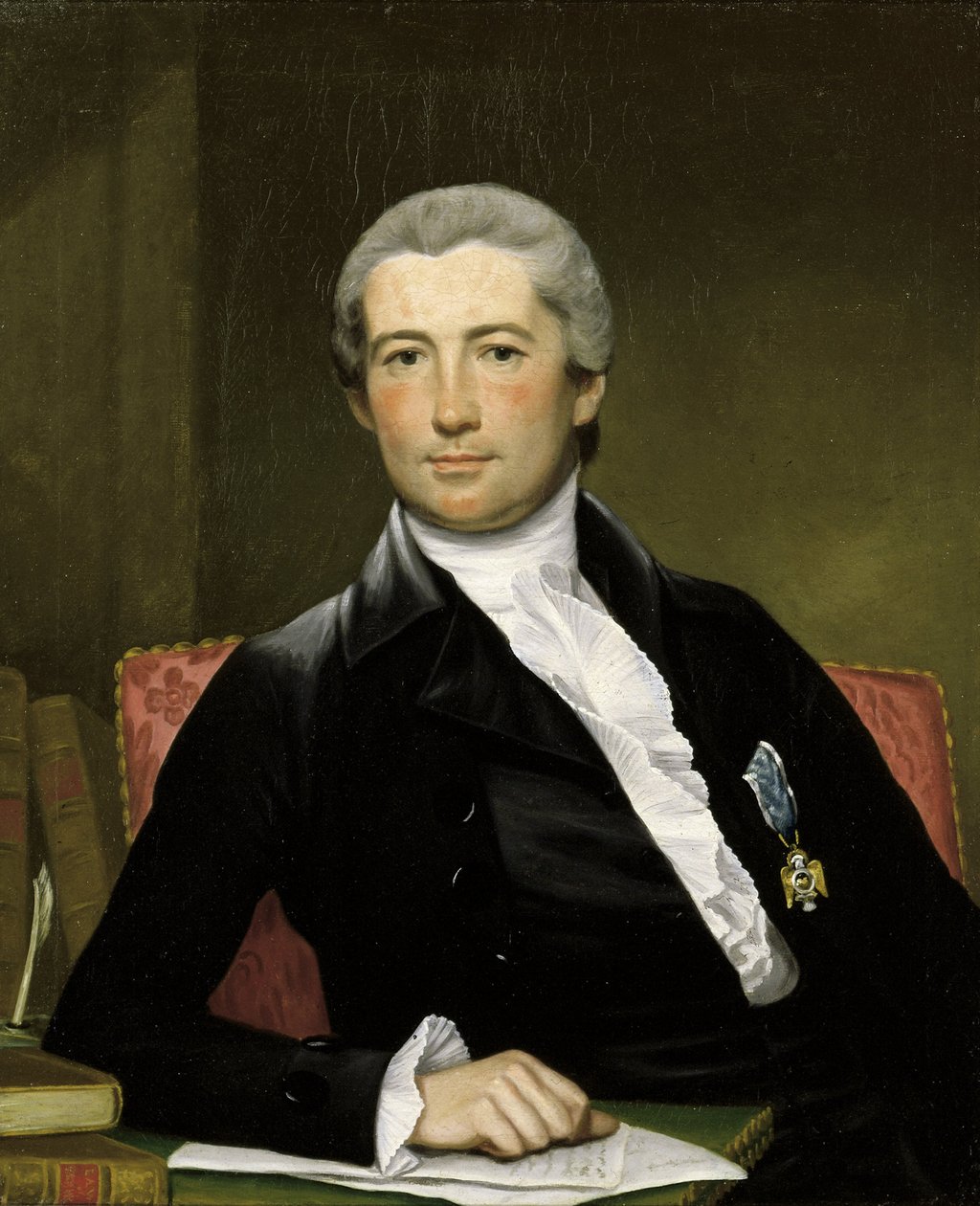Portrét generála Gilese od Joseph Wright of Derby