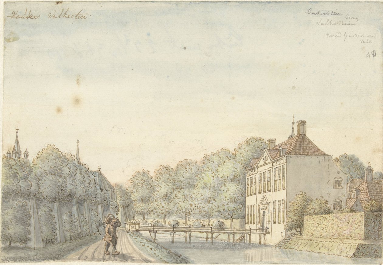 Huis Barbistein v Heinkensandu od Joseph Adolf Schmetterling