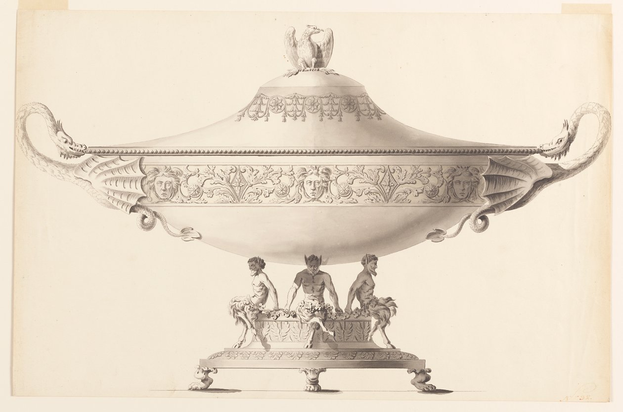 Design pro Tureen od Joseph Anton Seethaler Ii