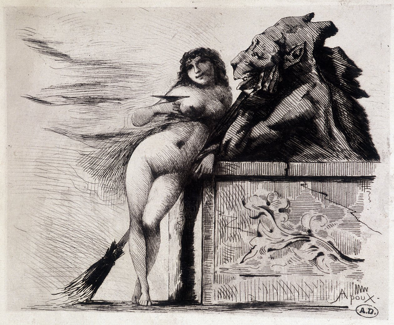 Sorcerer by Apoux, n.d. 19. od Joseph Apoux