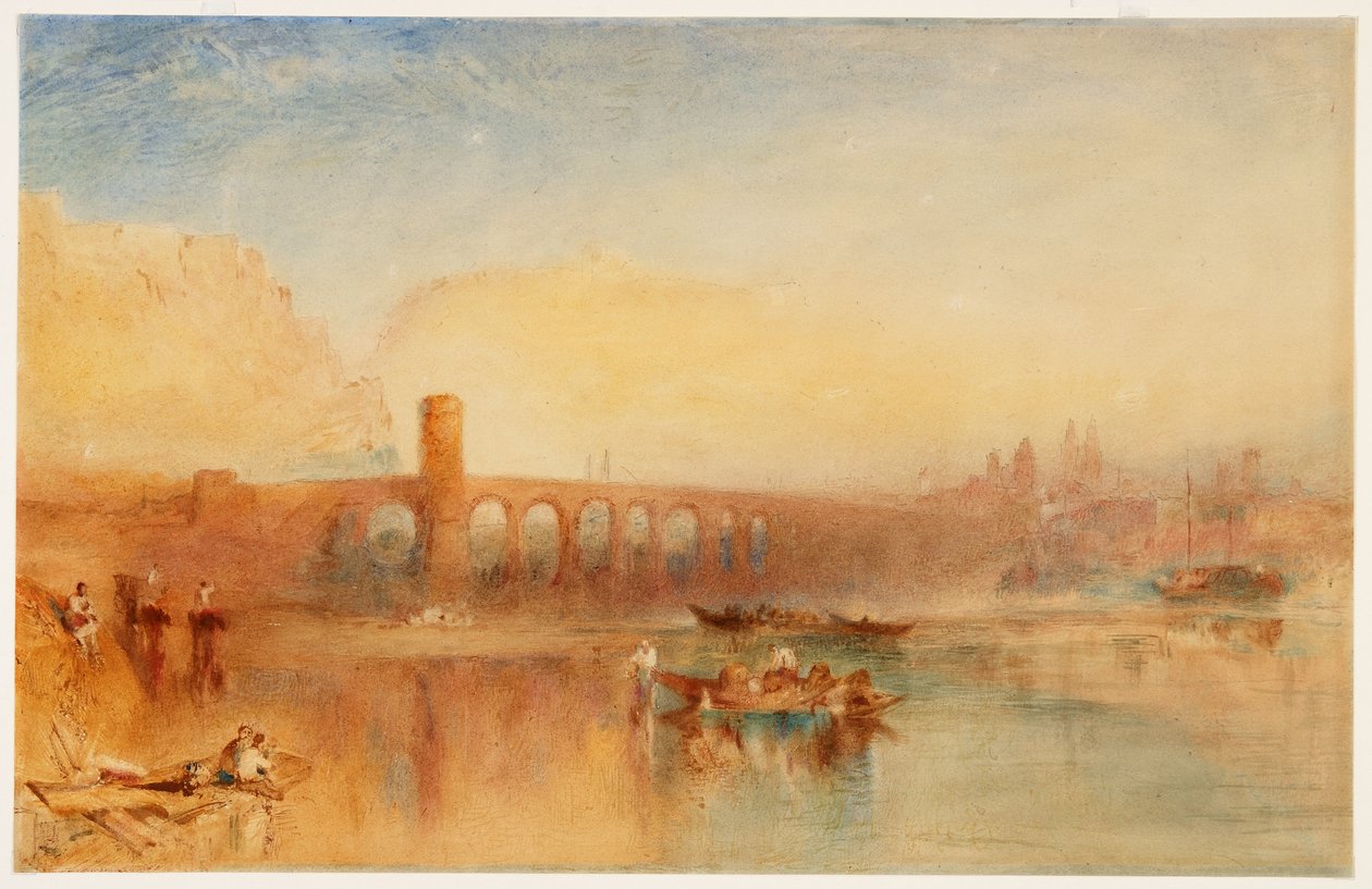Koblenz, Německo od Joseph Arthur Palliser Severn
