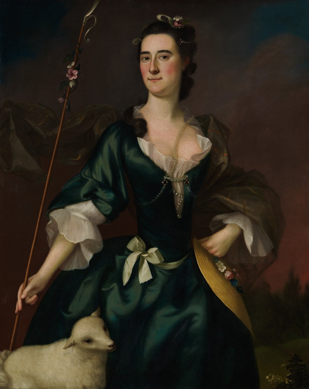 Mary Sylvester, 1754. od Joseph Blackburn