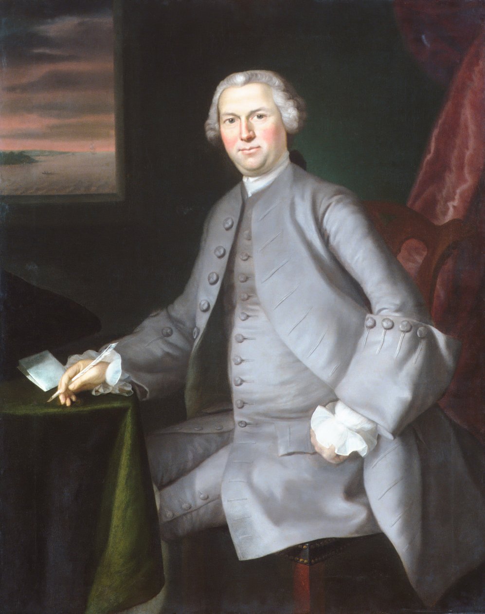 Samuel Cutts, ca. 1762-63. od Joseph Blackburn