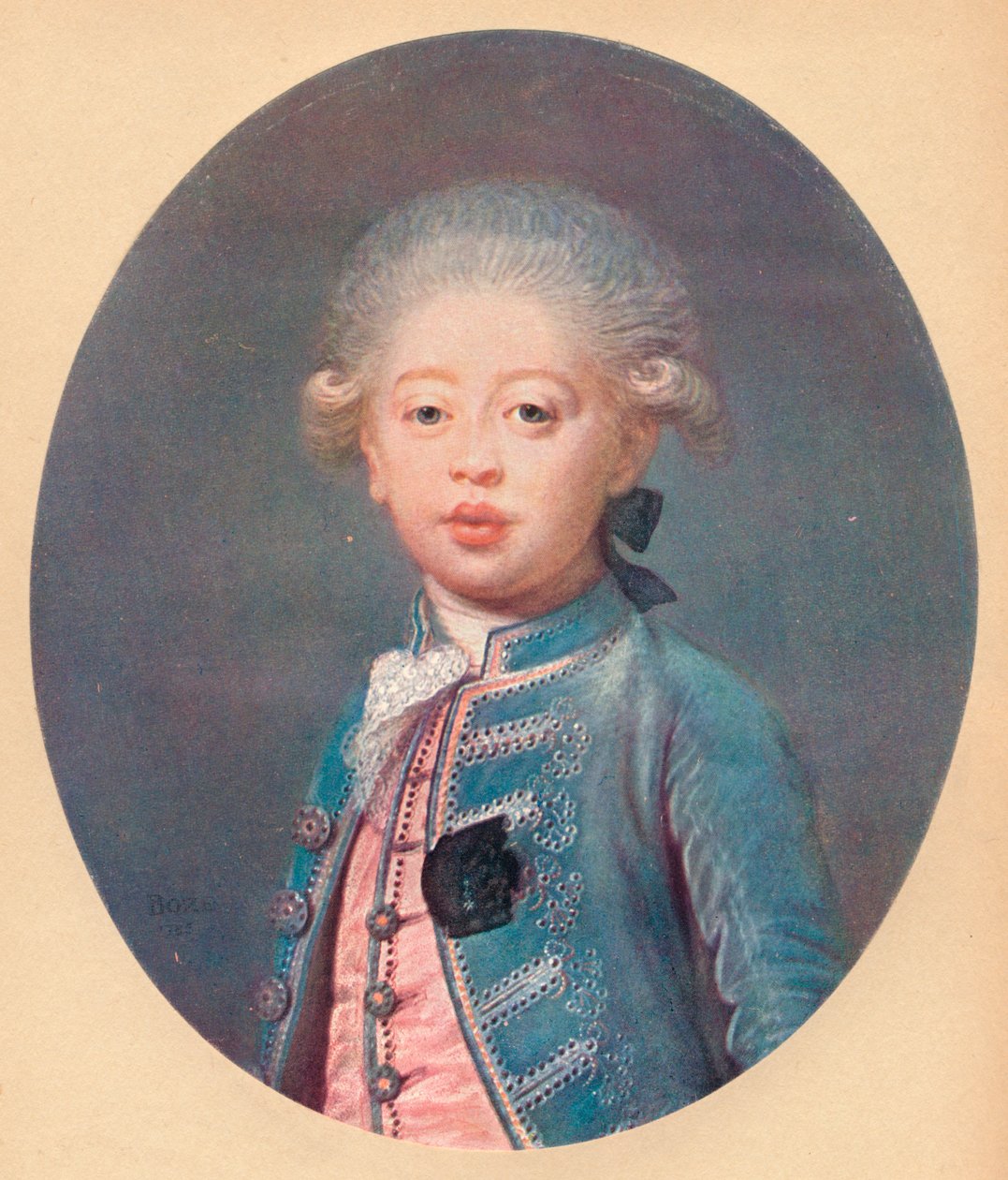 Louis-Antoine dArtois vévoda z Angouleme, c1785 od Joseph Boze