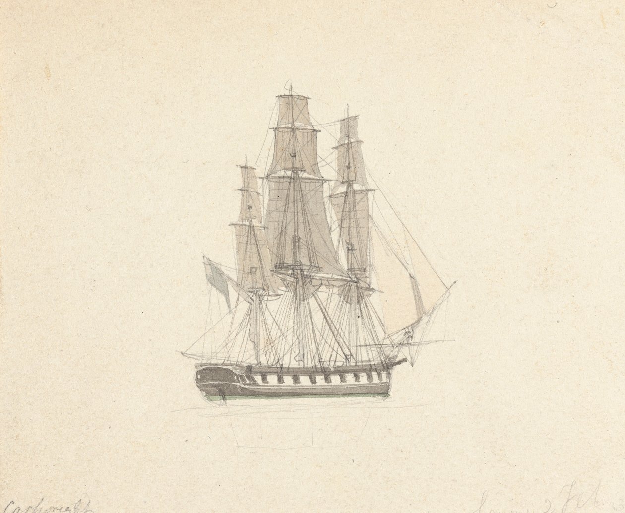Single Hermafrodit Brig od Joseph Cartwright