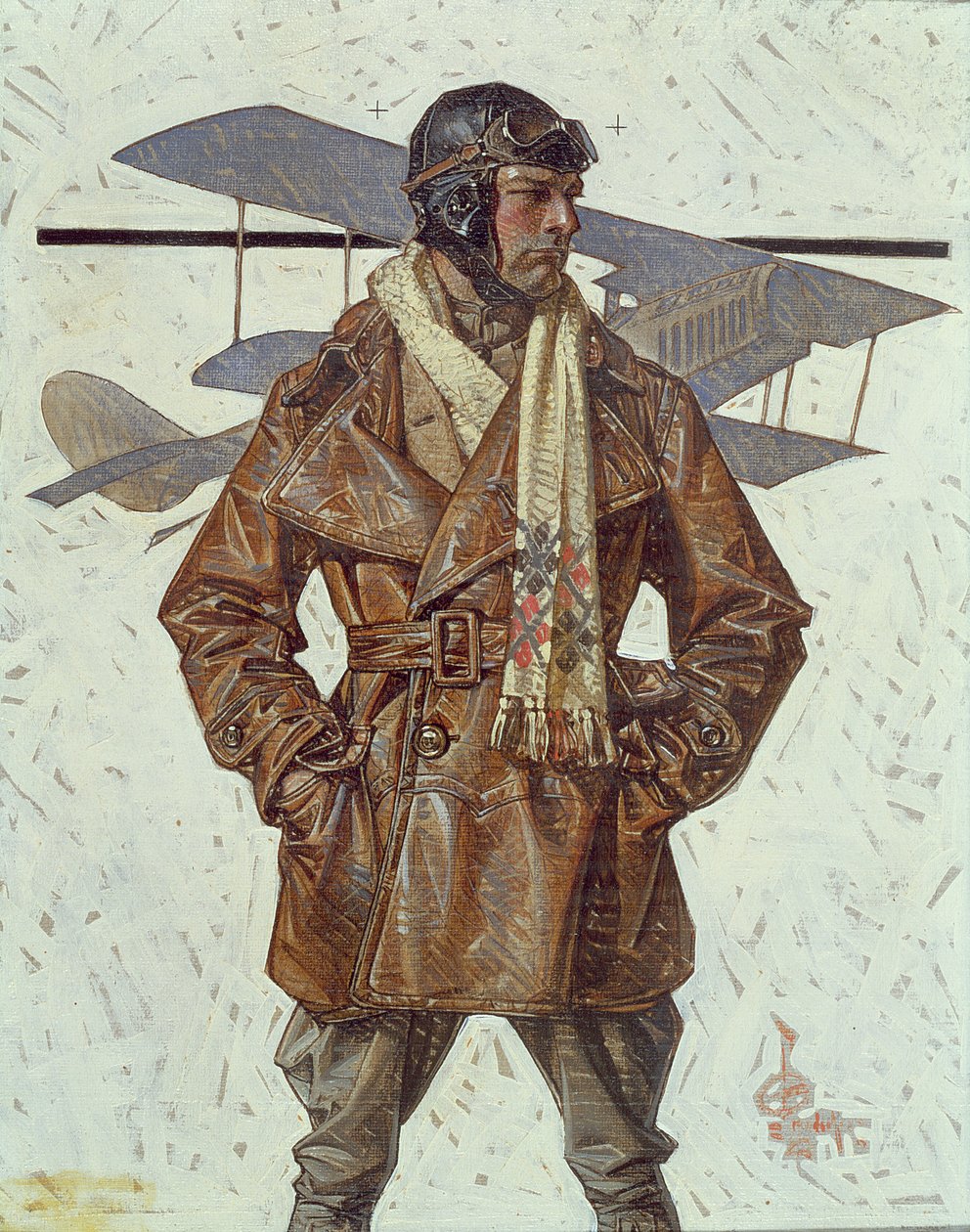 Pilot letectva od Joseph Christian Leyendecker