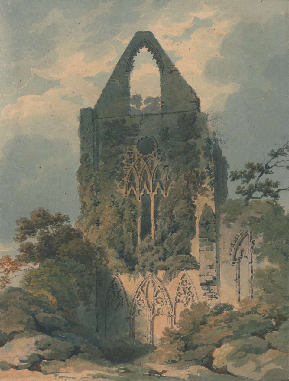 Tinternské opatství od Joseph Clarendon Smith