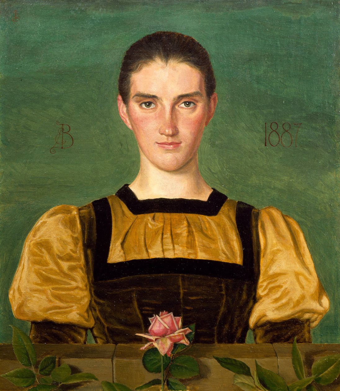 Portrét Anny Elizabeth Bakerové od Joseph Edward Southall