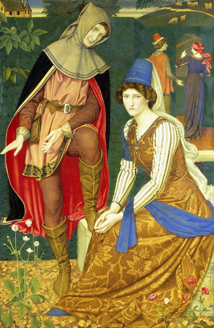 The Nut Brown Maid od Joseph Edward Southall