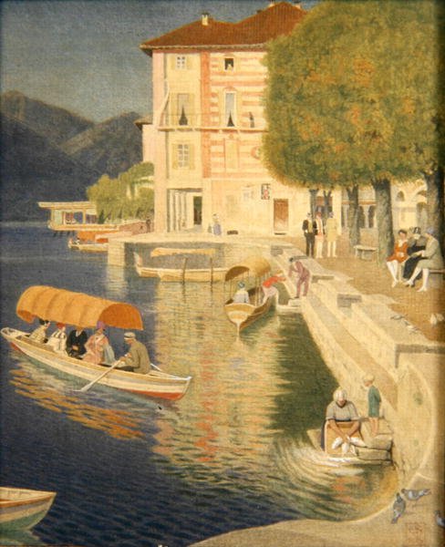 Nábřeží, Orta od Joseph Edward Southall