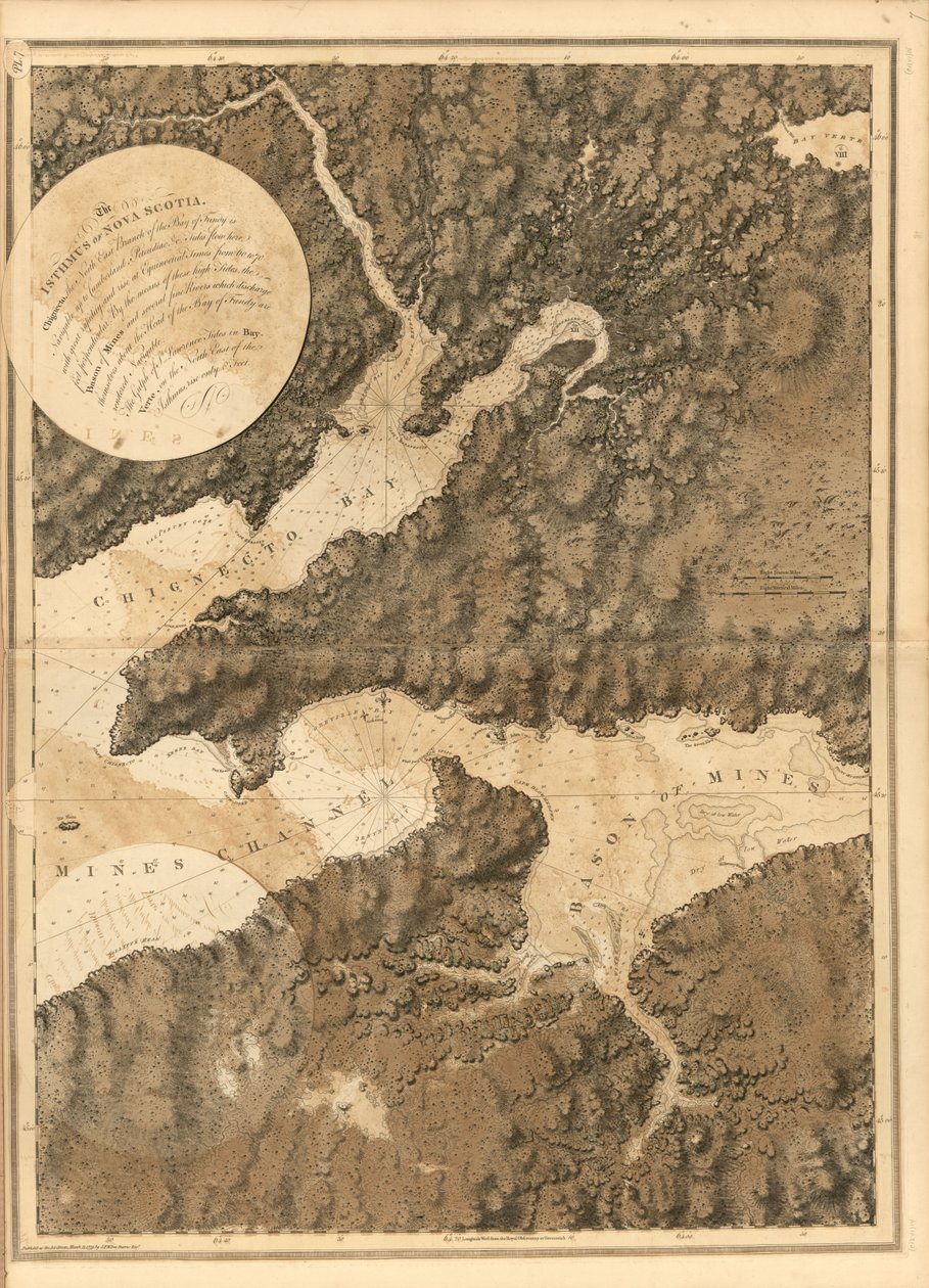 Atlantický Neptun, od Joseph F. W. Des Barres