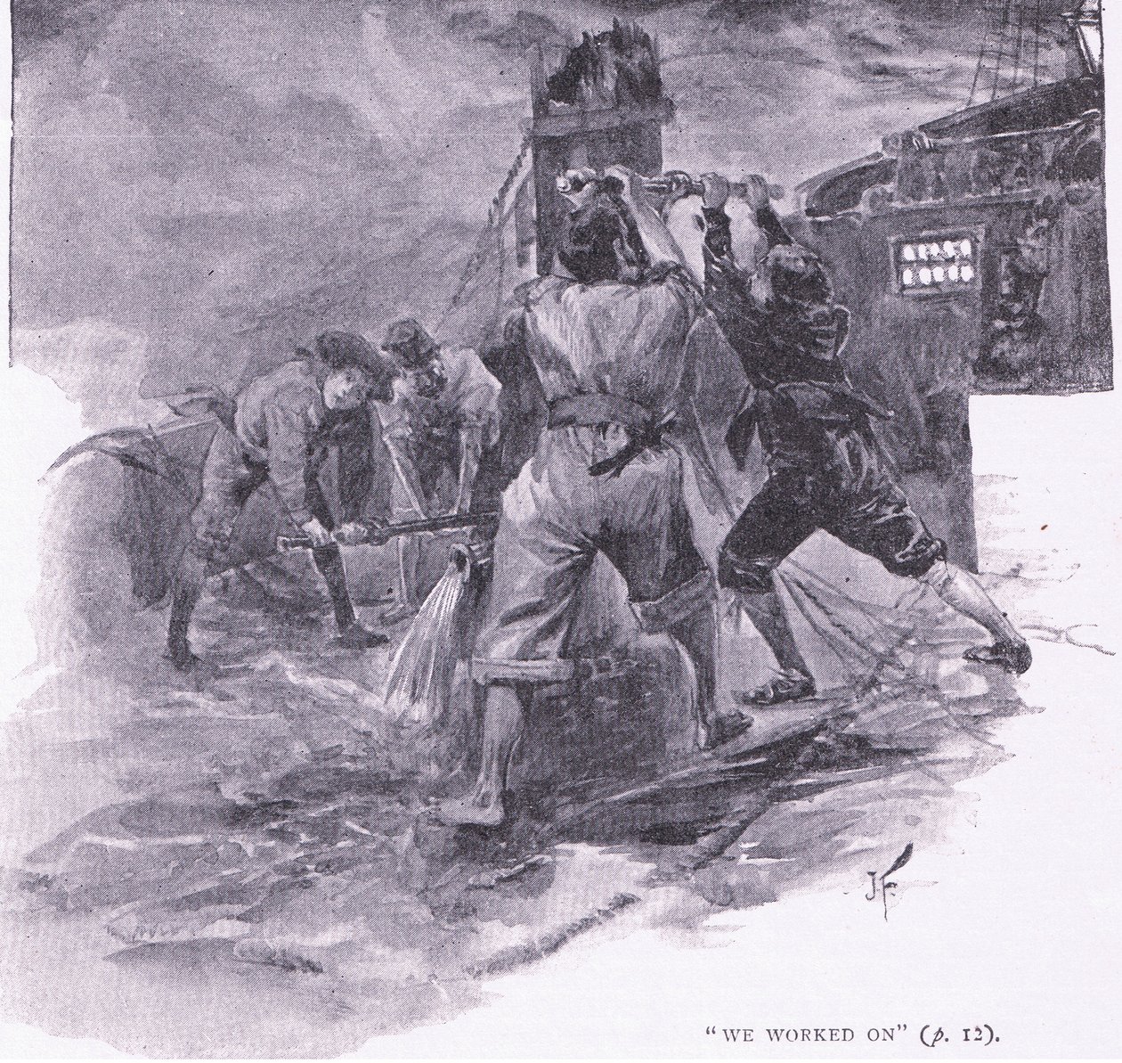 Pracuje na (litho) od Joseph Finnemore
