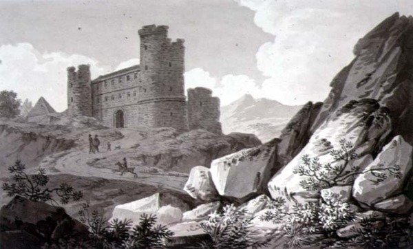 Náčrtky krajiny od Joseph Francis Burrel