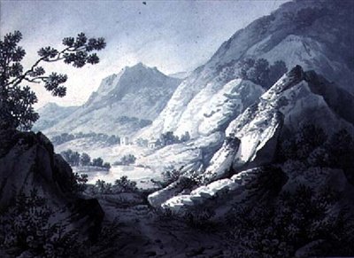 Náčrtky krajiny od Joseph Francis Burrel