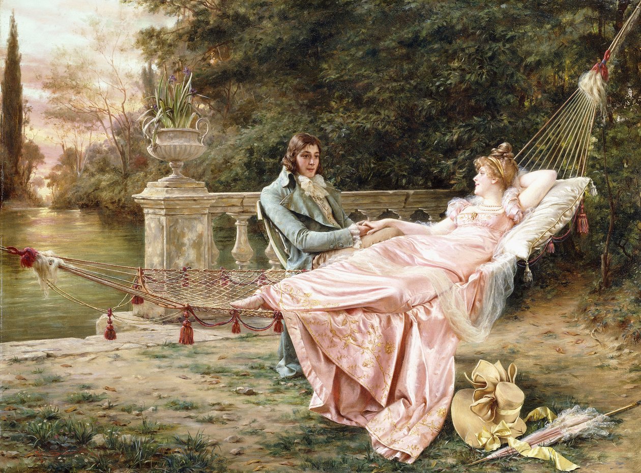 Snoubenec, od Joseph Frederick Charles Soulacroix