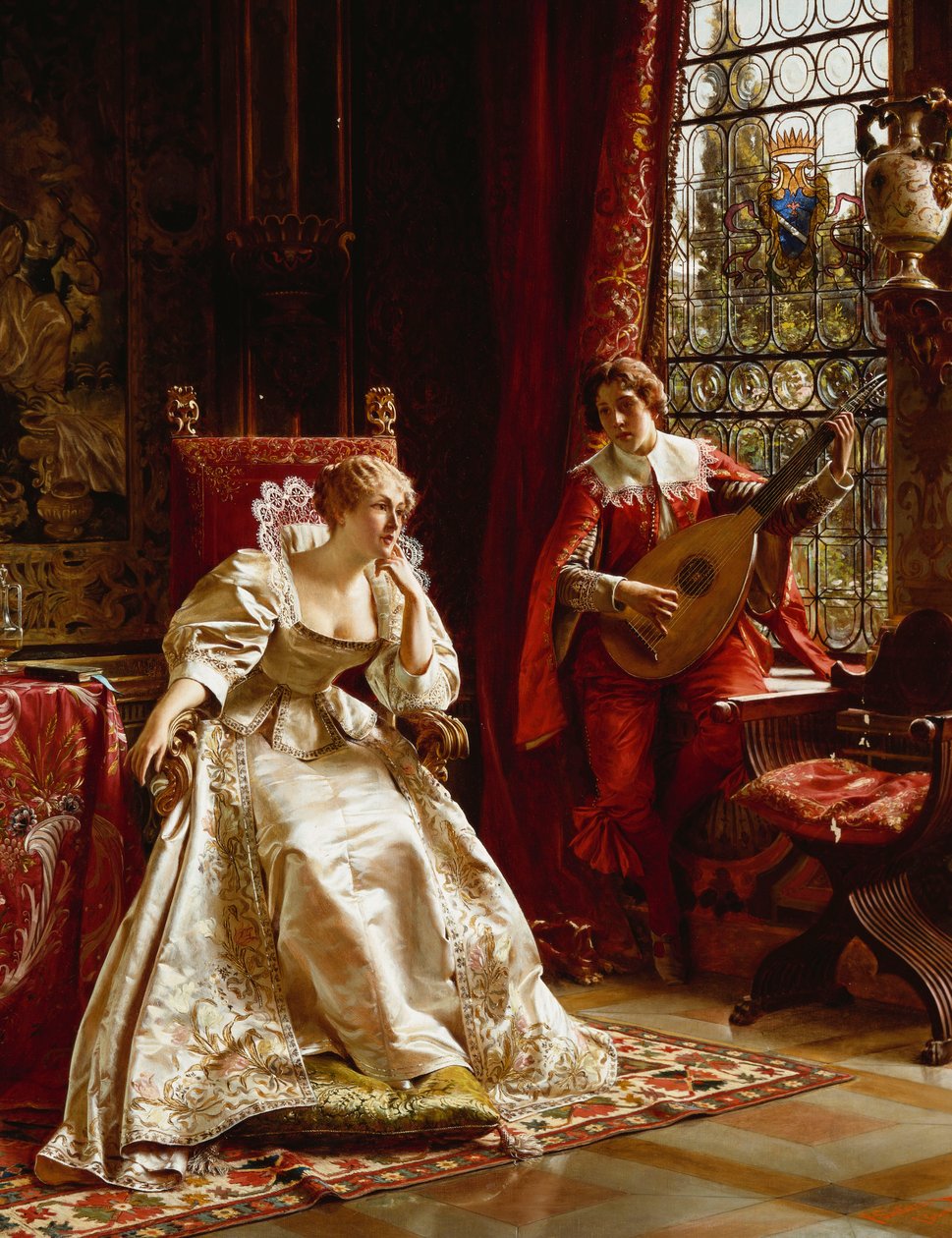 Serenáda od Joseph Frederick Charles Soulacroix