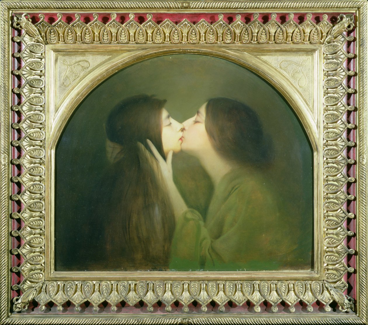 The Kiss, 1900 od Joseph Granie